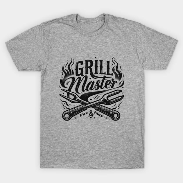 Grill Master T-Shirt by CoffeeCatHero